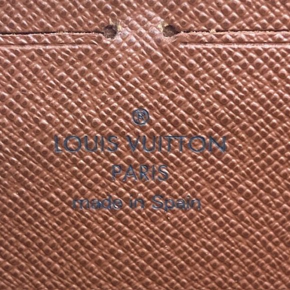 LOUIS VUITTON Monogram Zippy Wallet Round Zipper Long M60017 Men's Women's - Picture 9 of 10